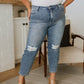 Judy Blue Rhinestone Slim Fit Jeans