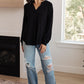 Relatively Relatable V-Neck Top