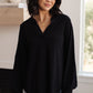 Relatively Relatable V-Neck Top