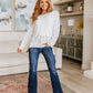 Relax With Me Knit Top in White