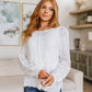 Relax With Me Knit Top in White