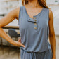 Relaxing Weekend Sleeveless Jumpsuit