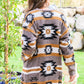 Remi Southwestern Print Cardigan
