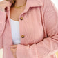 Reminiscing Moments Cable Knit Shacket