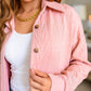 Reminiscing Moments Cable Knit Shacket