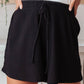 Ribbed & Ridiculously Comfy Shorts In Black