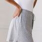 Ribbed & Ridiculously Comfy Shorts In Heather Gray