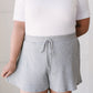 Ribbed & Ridiculously Comfy Shorts In Heather Gray