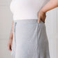 Ribbed & Ridiculously Comfy Shorts In Heather Gray