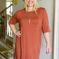 Right Time T-Shirt Dress
