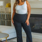Ring My Bell Pintuck Bell Bottom Pants