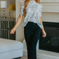 Ring My Bell Pintuck Bell Bottom Pants