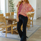 Ring My Bell Pintuck Bell Bottom Pants