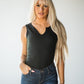 Wild Romance Ribbed Bodysuit