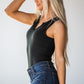 Wild Romance Ribbed Bodysuit