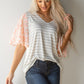 On My Mind Ruffle Flutter Top