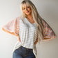 On My Mind Ruffle Flutter Top