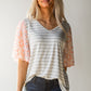 On My Mind Ruffle Flutter Top