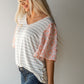 On My Mind Ruffle Flutter Top