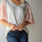 On My Mind Ruffle Flutter Top