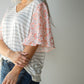 On My Mind Ruffle Flutter Top