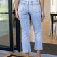 Vervet Cropped Straight Leg Jeans