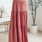 Roam The World Skirt in Rust