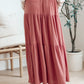 Roam The World Skirt in Rust