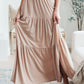 Roam The World Skirt in Taupe