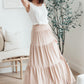 Roam The World Skirt in Taupe