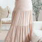 Roam The World Skirt in Taupe