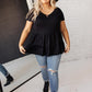 Rock Solid Babydoll Top