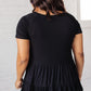 Rock Solid Babydoll Top