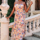 Romantic Roses Maxi Dress in Blush