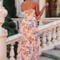 Romantic Roses Maxi Dress in Blush