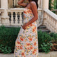 Romantic Roses Maxi Dress in Lavender