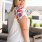 Rose Garden Embroidered Blouse