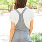 Run Free Overall Shorts in Blue