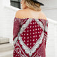 Runaway Top in Burgundy