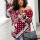 Runaway Top in Burgundy