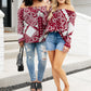 Runaway Top in Burgundy