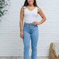Rylee 90s High Rise Straight Leg Jeans