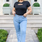 Rylee 90s High Rise Straight Leg Jeans