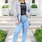 Rylee 90s High Rise Straight Leg Jeans