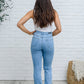 Rylee 90s High Rise Straight Leg Jeans