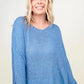 Round Neck Light Knit Fall Sweater