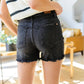 Judy Blue Black Distressed Cut Off Shorts