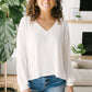 Sail Away V-neck Sweater
