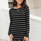 Sailing Stripes Top in Black