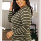 Sailing Stripes Top in Green